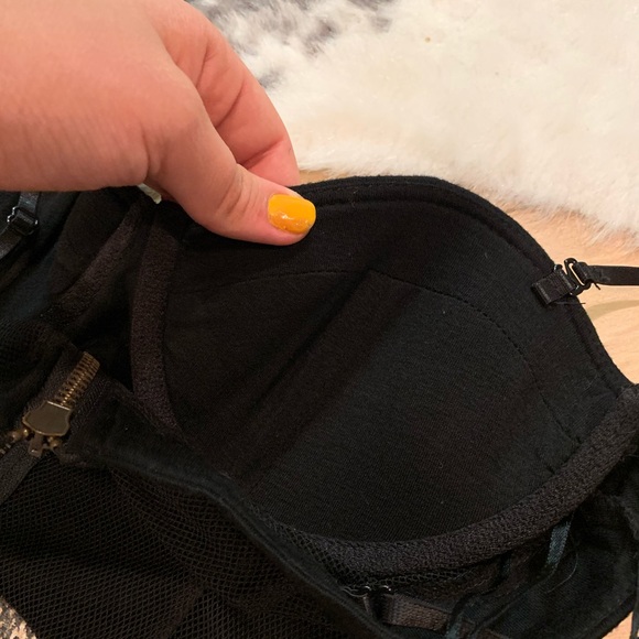 Mini dress with leather design! - Picture 4 of 4